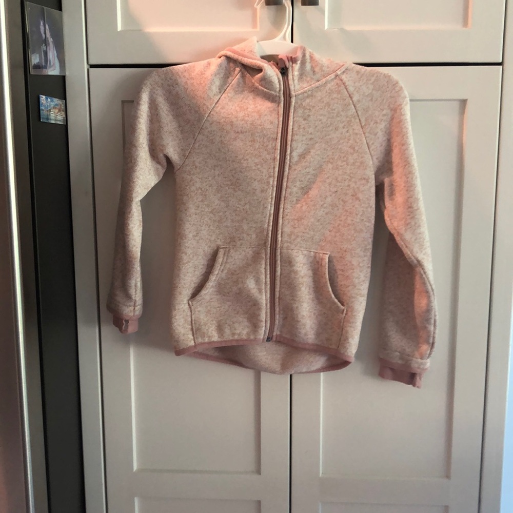 Pink knit sweater